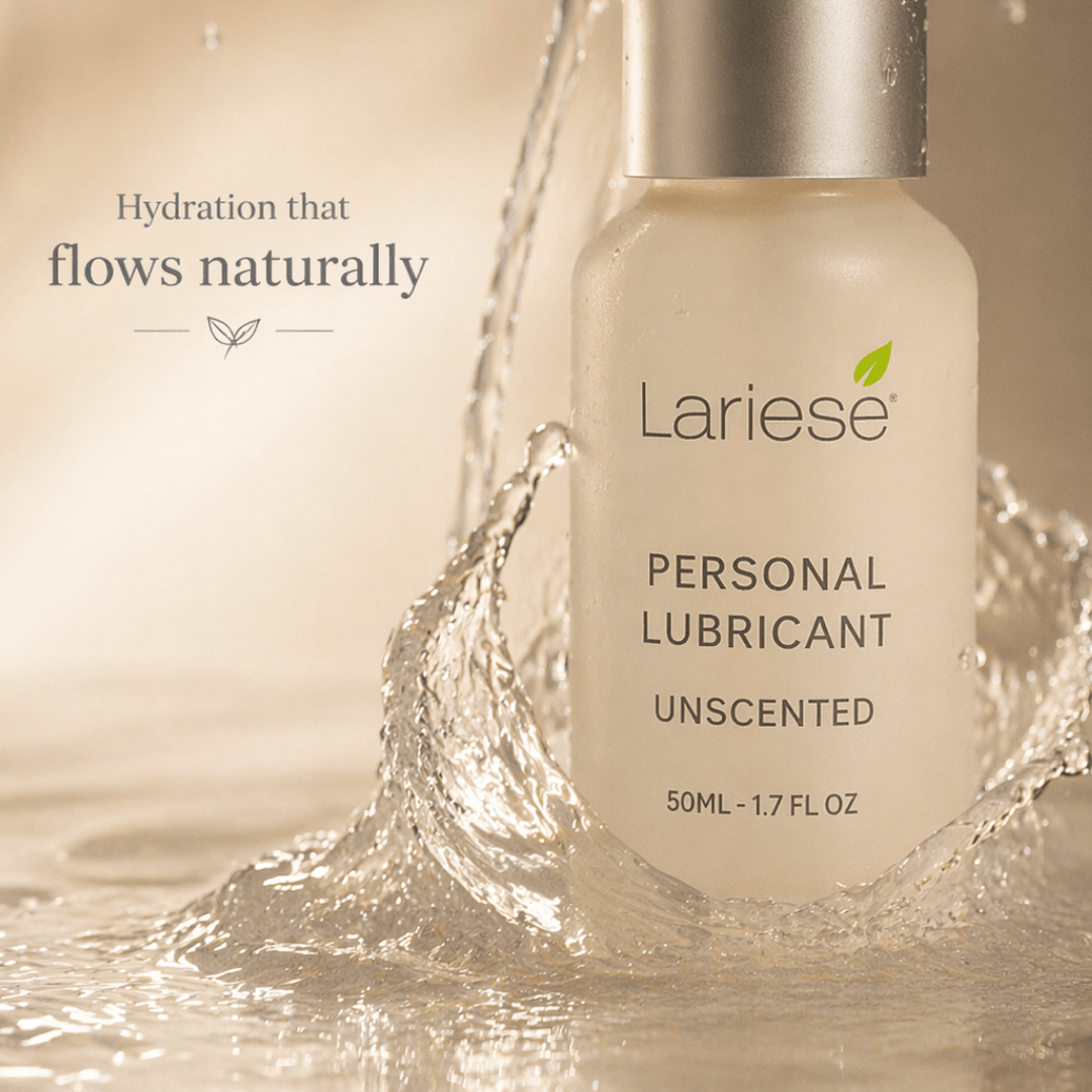 Lariese Organics Personal Lubricant Set – 3 x Rose - Infused - Lariese Organics