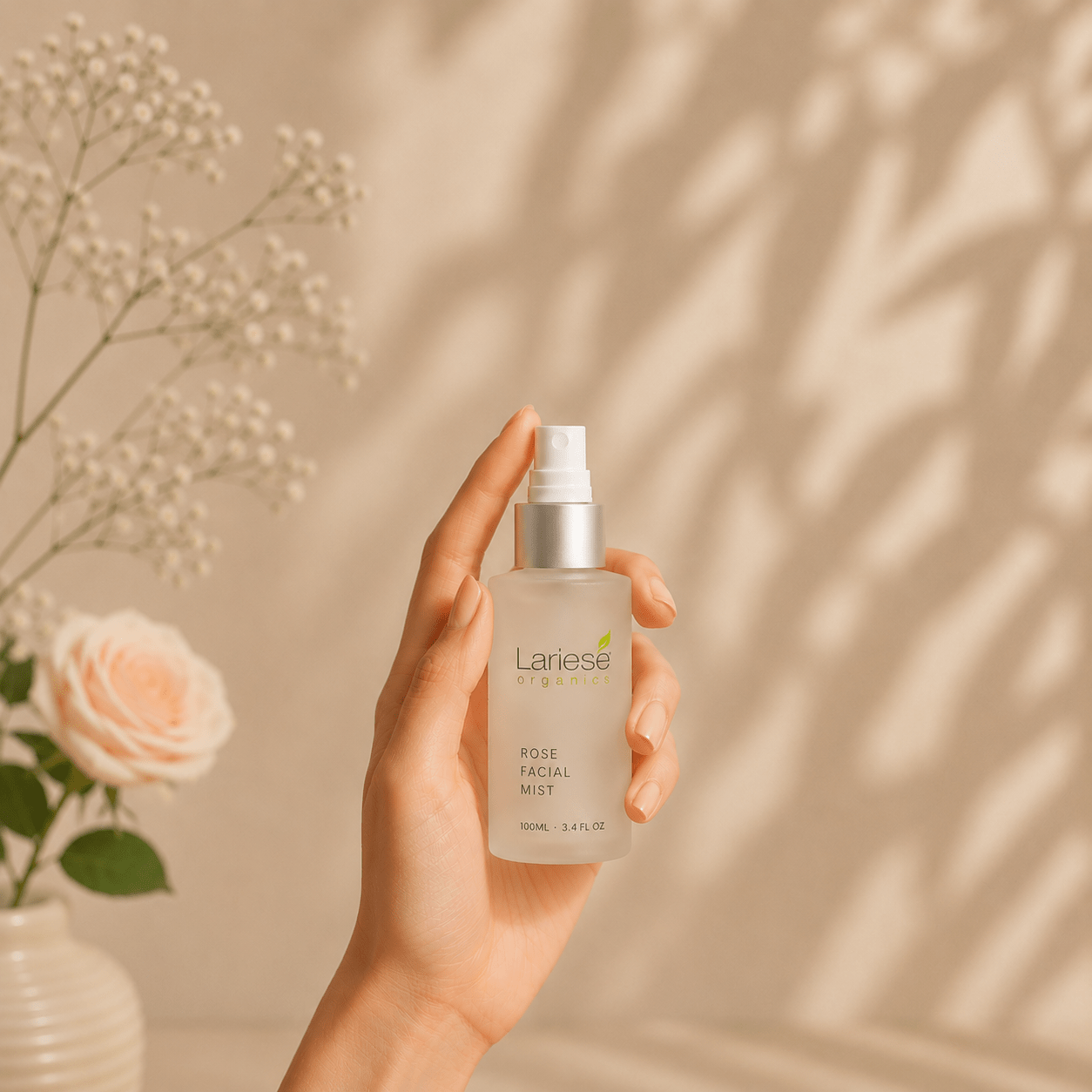 Lariese Organics Rose Facial Mist - Lariese Organics