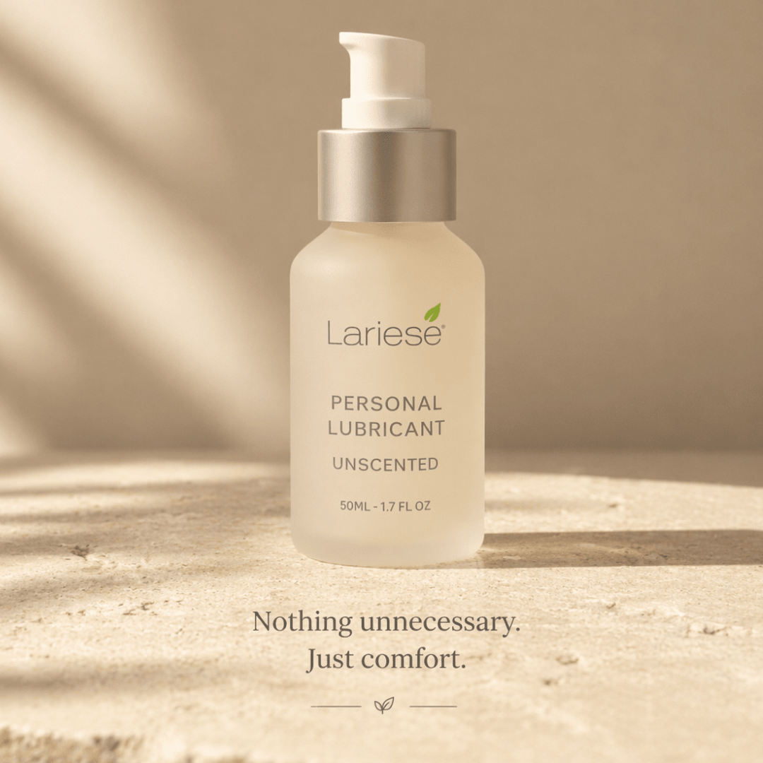 Natural Personal Lubricant for Sensitive Skin – Unscented (pH - Balanced) - Lariese Organics