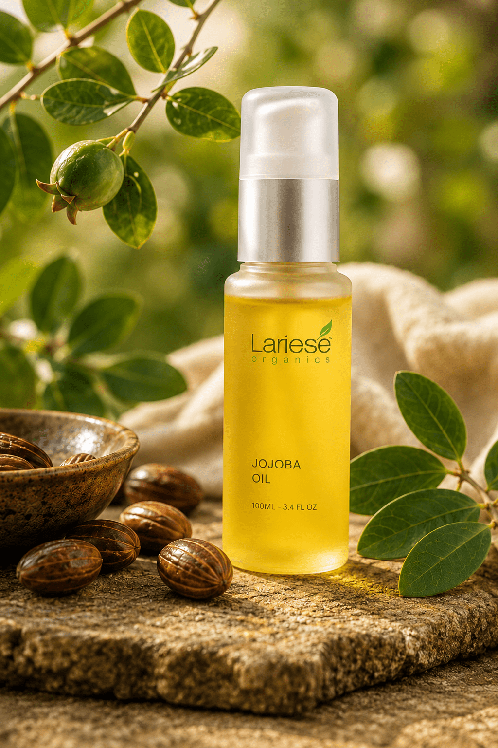 5 Reasons Why Jojoba Oil is the Best Essential Oil For Your Beauty Regimen - Lariese Organics