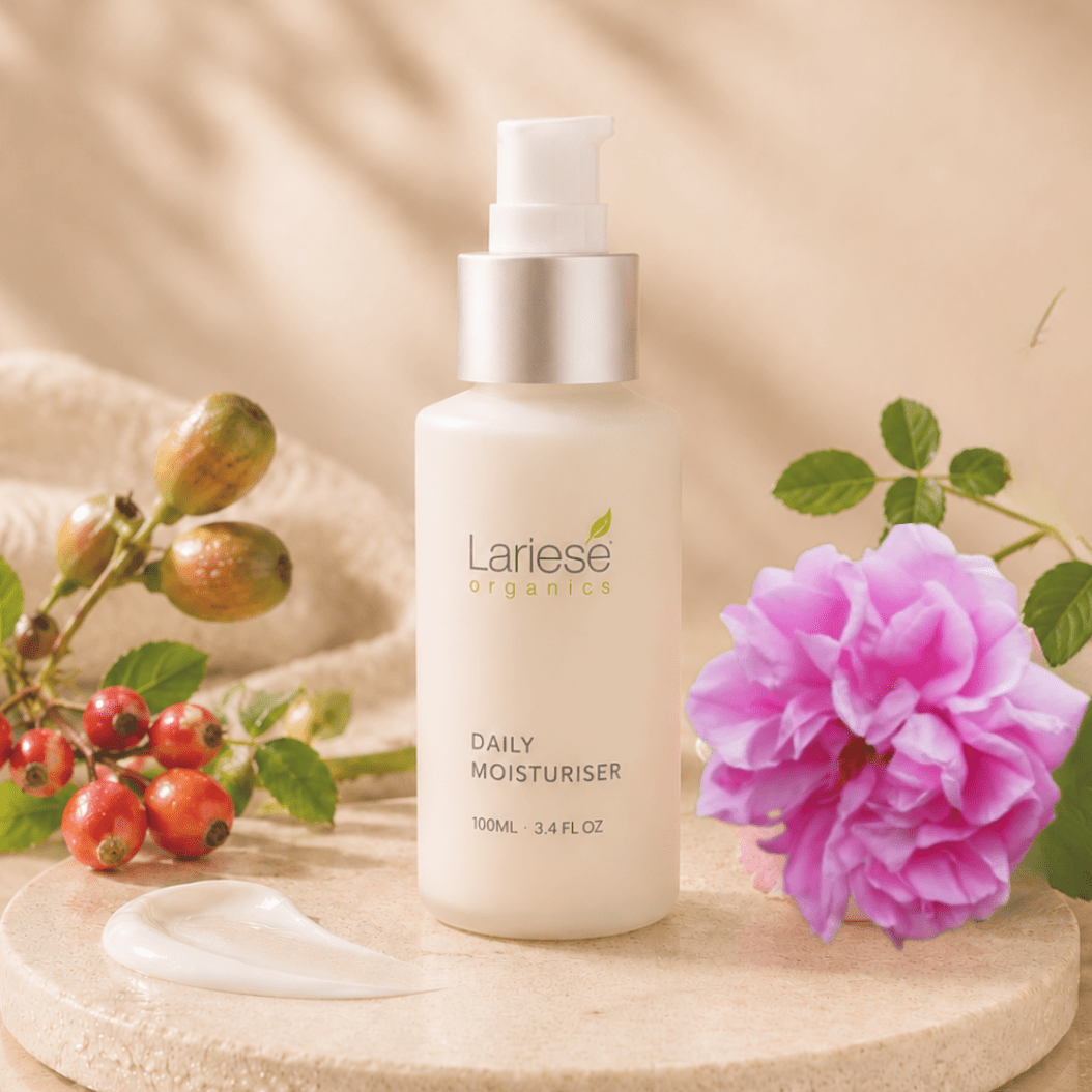 Lariese Organics Rose Daily Moisturiser - Lariese Organics