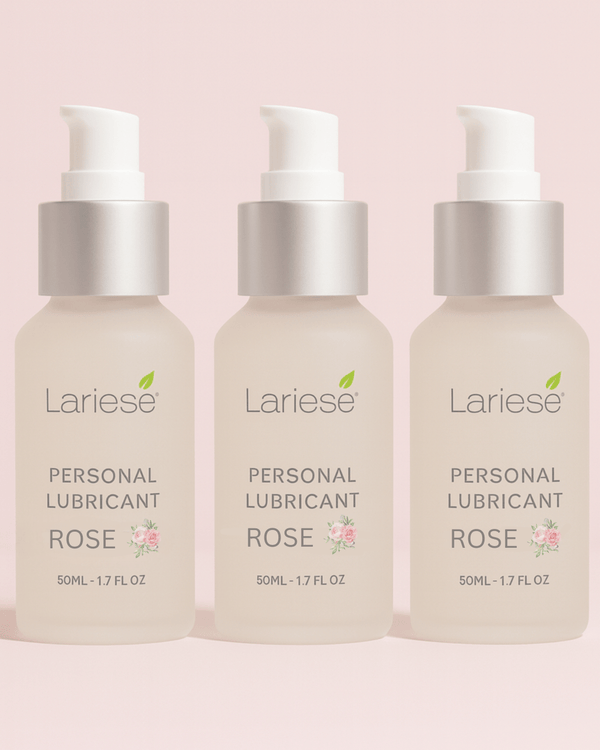 Lariese Signature Lubricant Set – 3x Rose - Lariese Organics