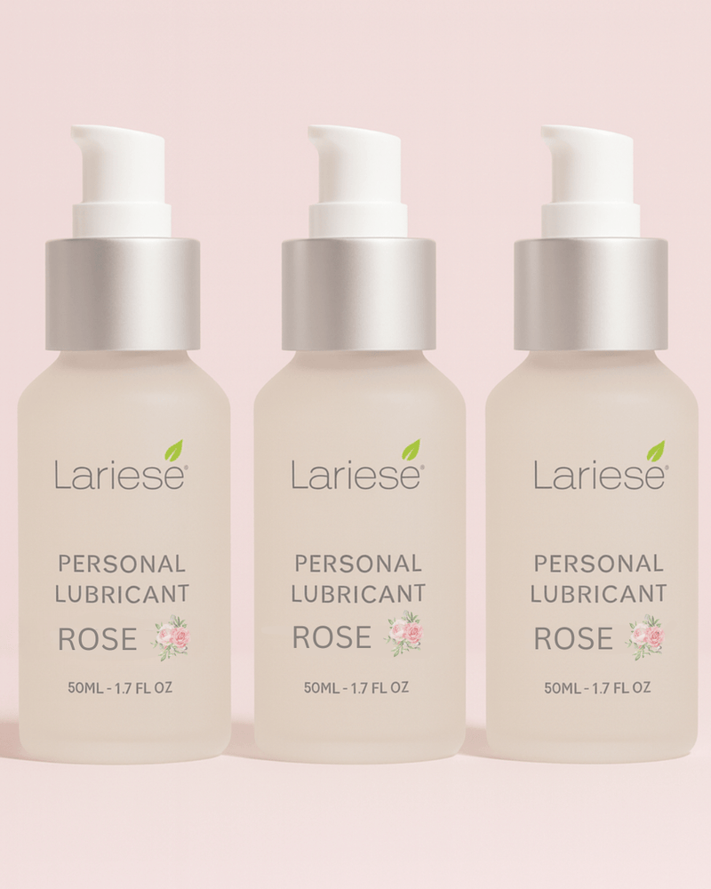 Lariese Signature Lubricant Set – 3x Rose - Lariese Organics