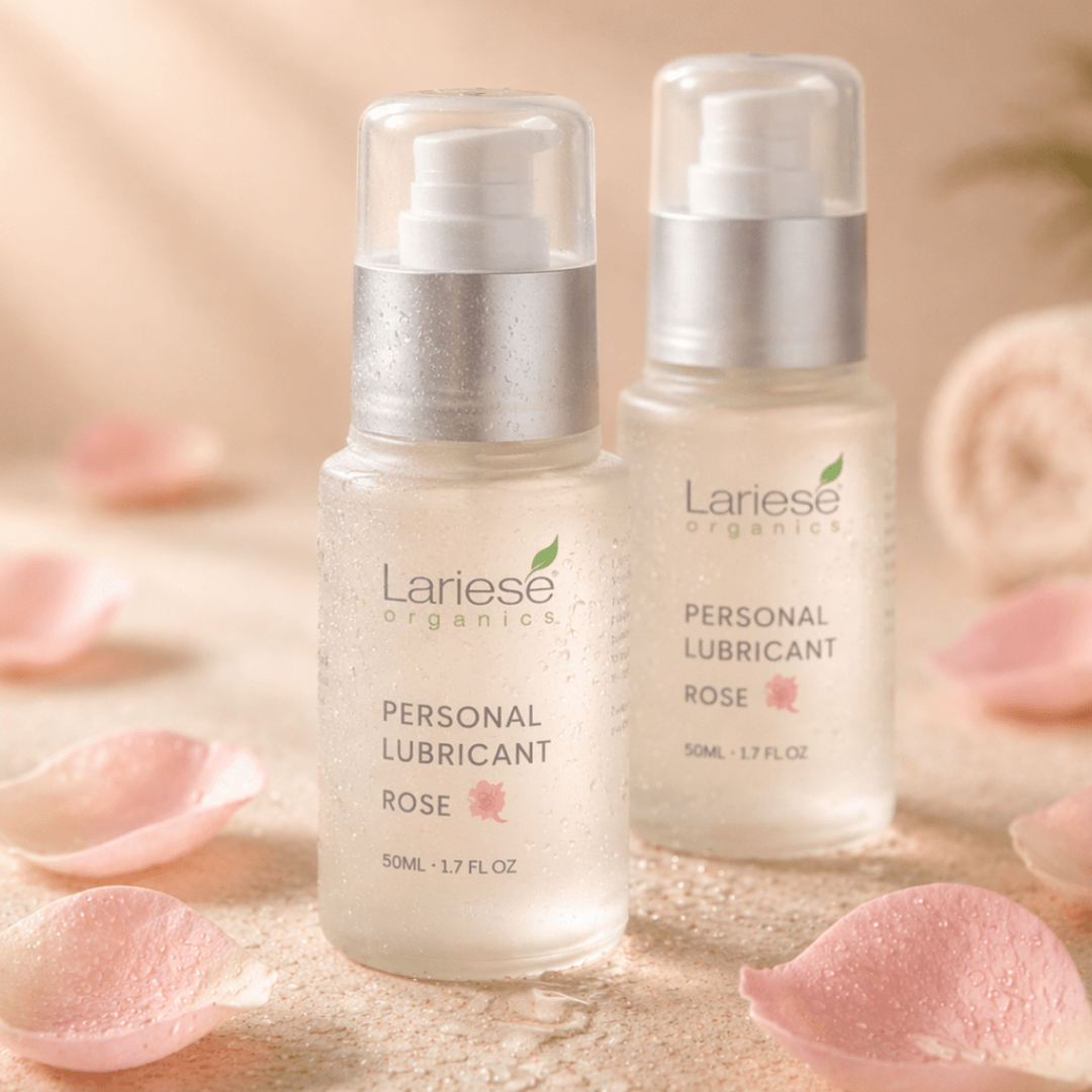 Rose Personal Lubricant – 2 X (pH - Balanced) - Lariese Organics