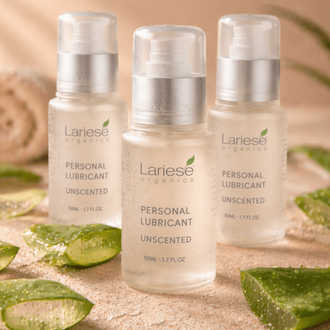 Unscented Personal Lubricant — 3 X BEST VALUE - Lariese Organics